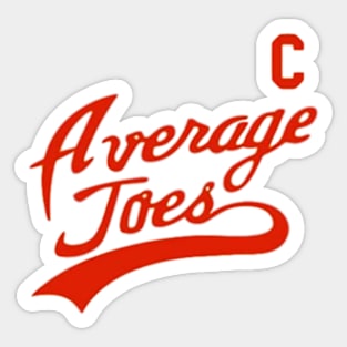 Average Joe's Sticker